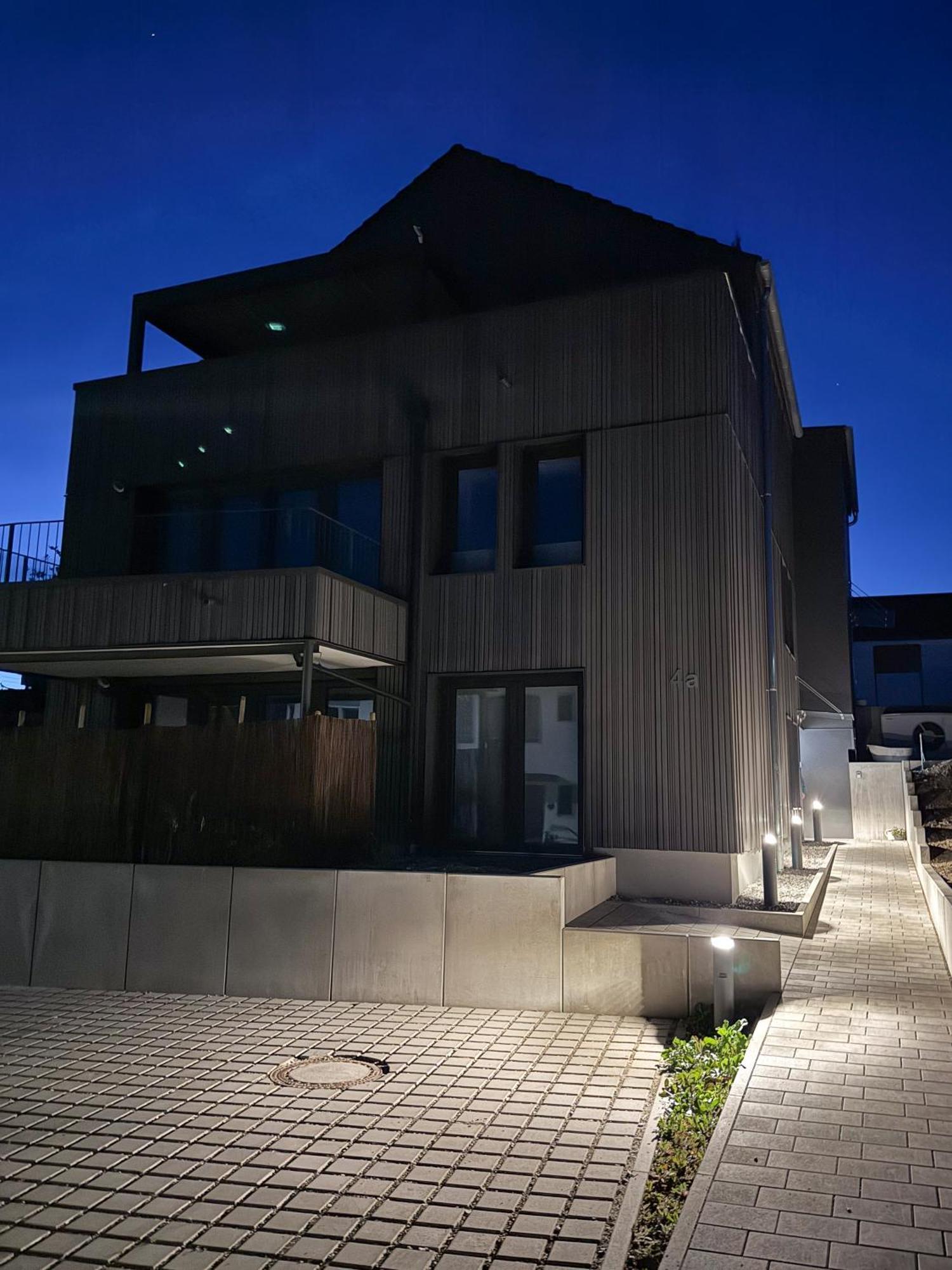 Gaestewohnung In Massivholzhaus Günzburg Exteriör bild